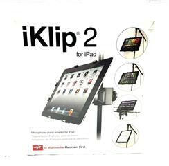 IK Multimedia iKlip 2 Mic Stand Adapter for iPad!